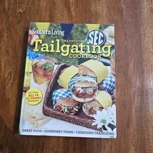 Southern Living Official SEC Tailgating Cookbook - Yellow & Blue Cover